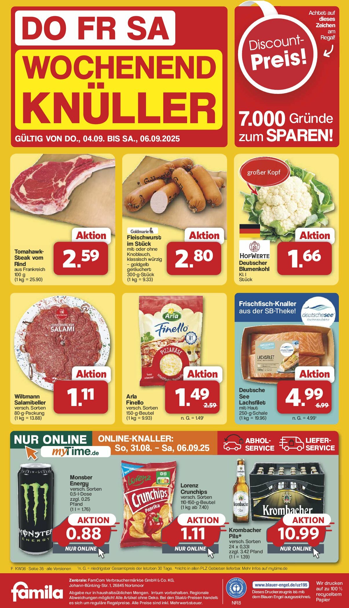 famila-nordwest - Famila Nordwest-Prospekt gültig vom 01.09. bis 06.09. - page: 42