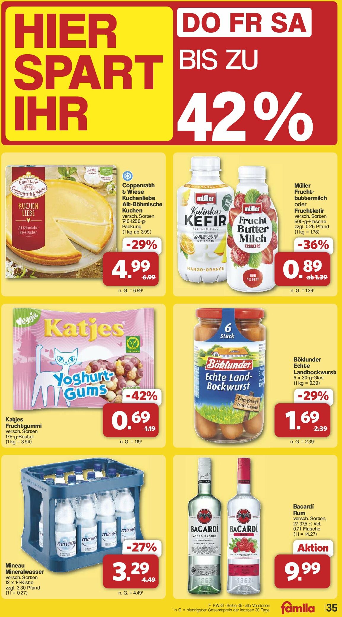 famila-nordwest - Famila Nordwest-Prospekt gültig vom 01.09. bis 06.09. - page: 41