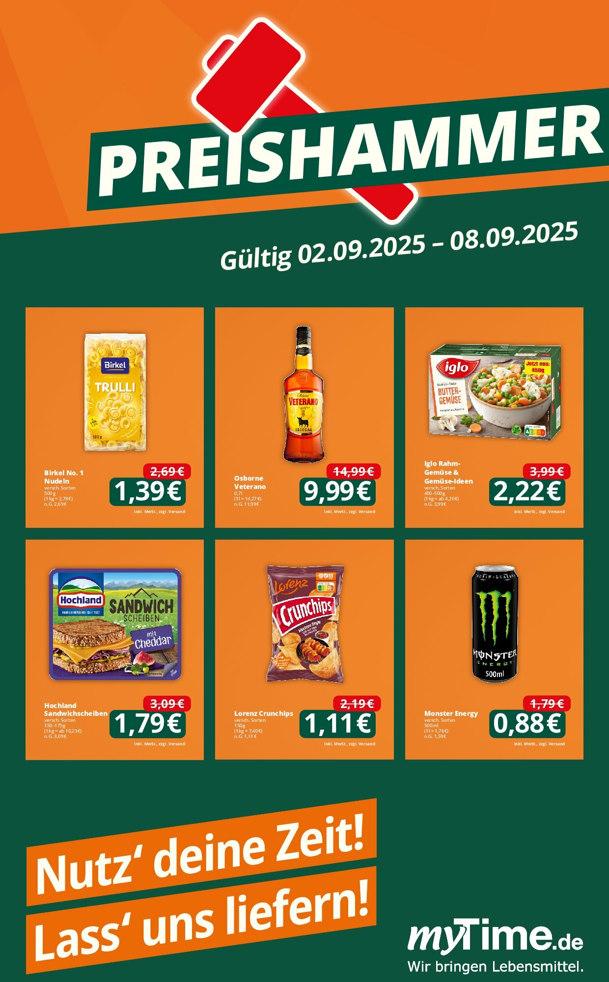 famila-nordwest - Famila Nordwest - Preishammer-Prospekt gültig vom 02.09. bis 08.09.