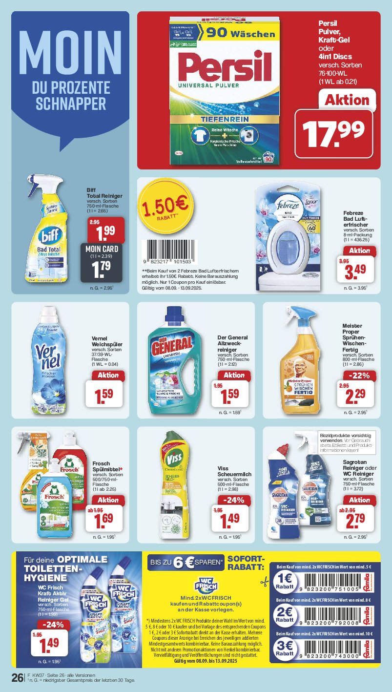 famila-nordwest - Famila Nordwest-Prospekt gültig vom 08.09. bis 13.09. - page: 33