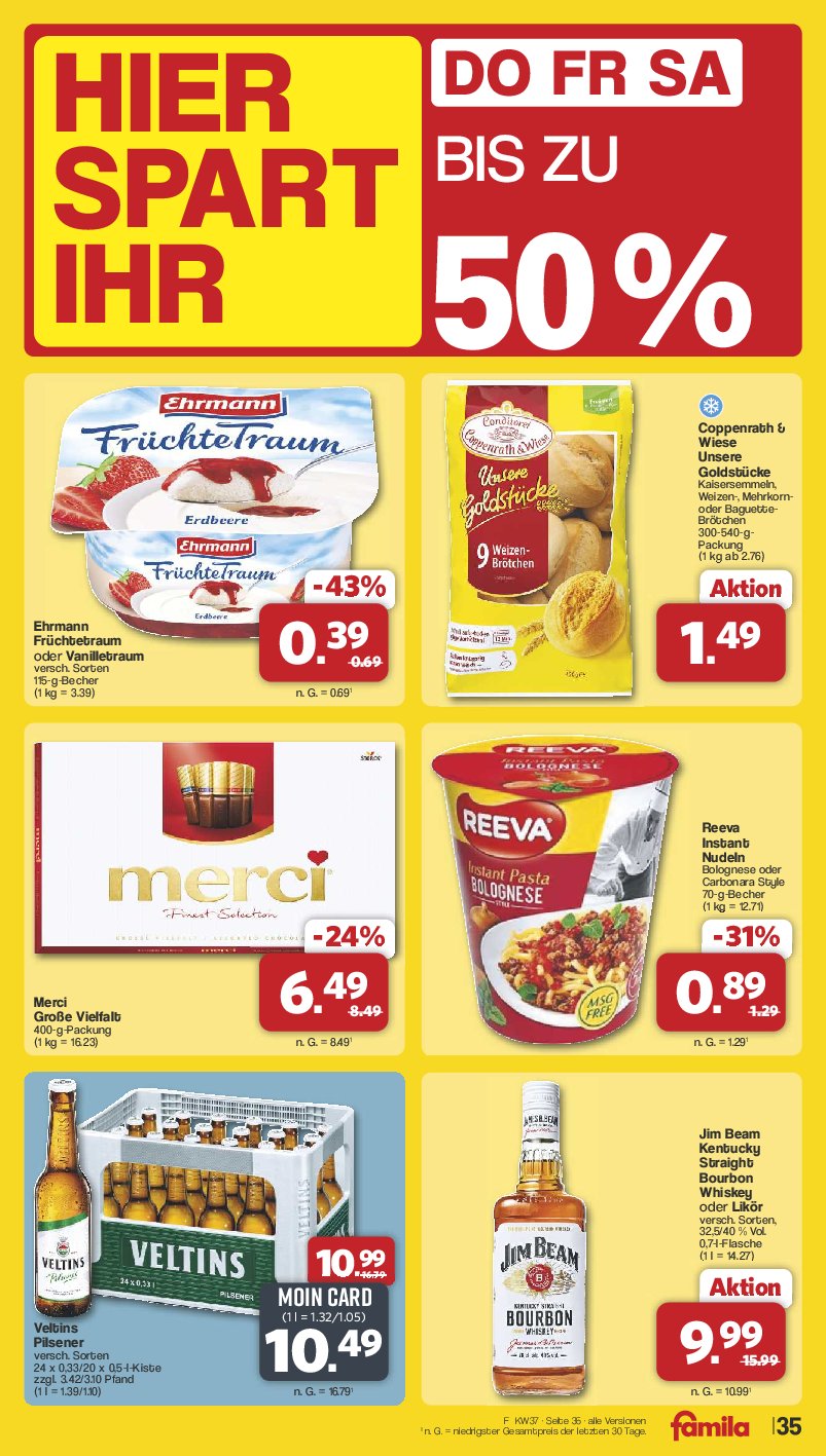 famila-nordwest - Famila Nordwest-Prospekt gültig vom 08.09. bis 13.09. - page: 43