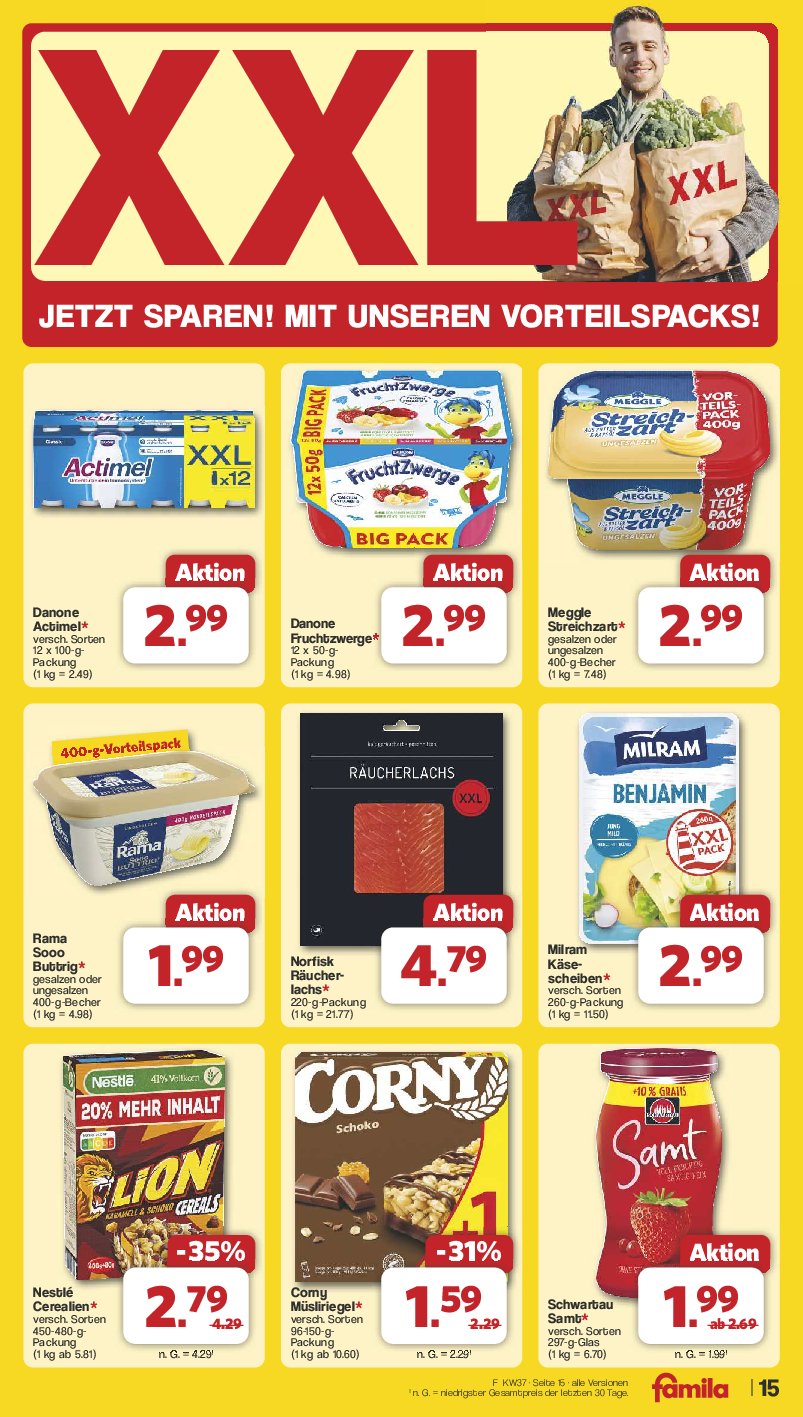 famila-nordwest - Famila Nordwest-Prospekt gültig vom 08.09. bis 13.09. - page: 17