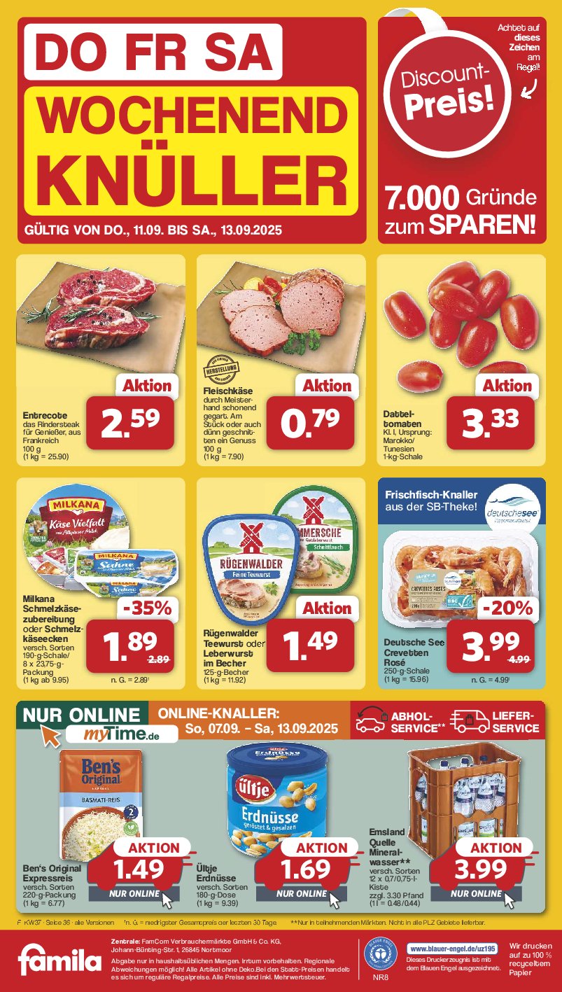 famila-nordwest - Famila Nordwest-Prospekt gültig vom 08.09. bis 13.09. - page: 44