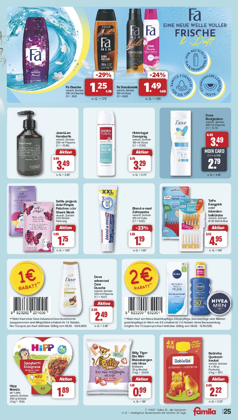famila-nordwest - Famila Nordwest-Prospekt gültig vom 08.09. bis 13.09. - page: 31