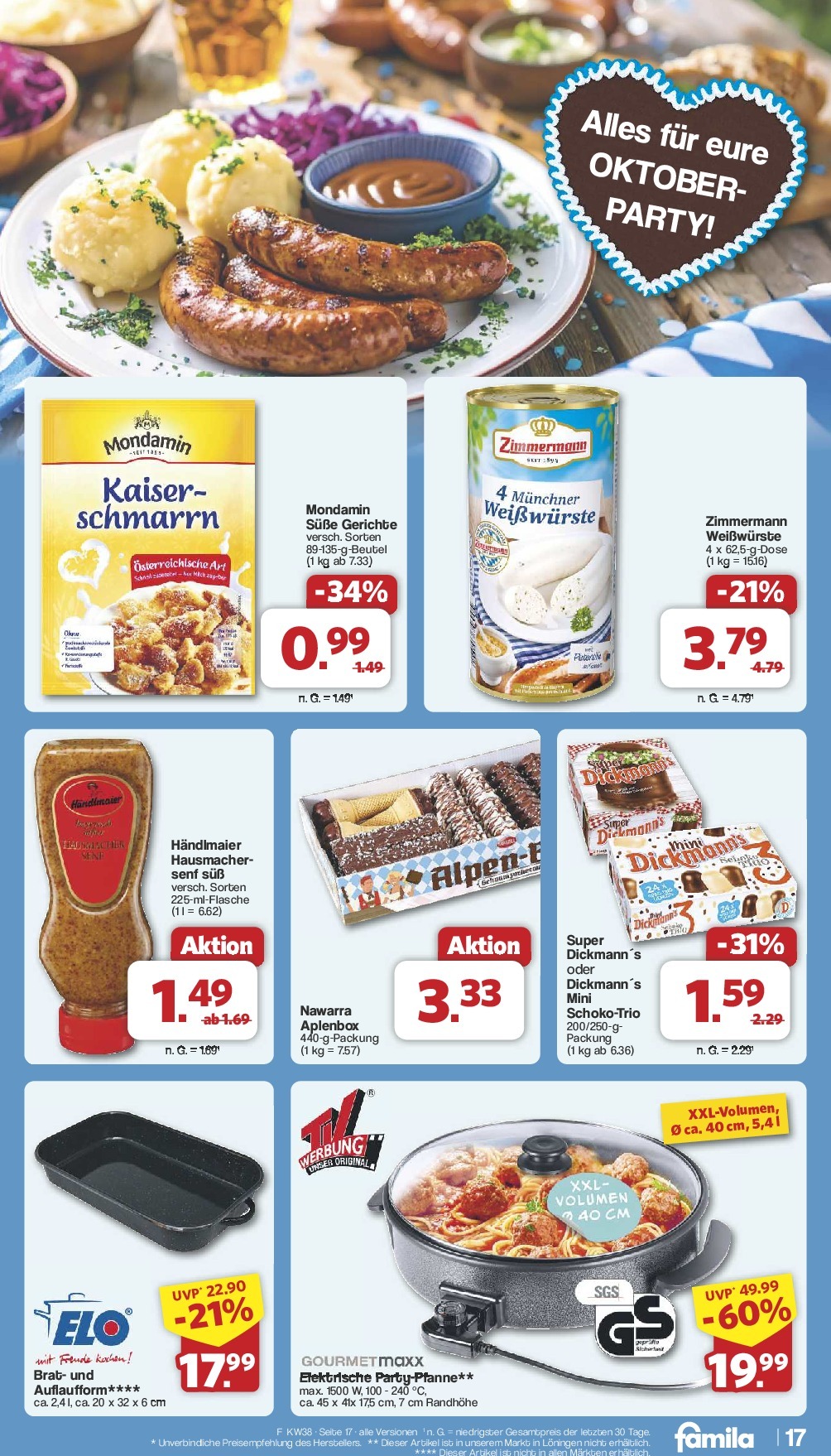 famila-nordwest - Famila Nordwest-Prospekt gültig vom 15.09. bis 20.09. - page: 18
