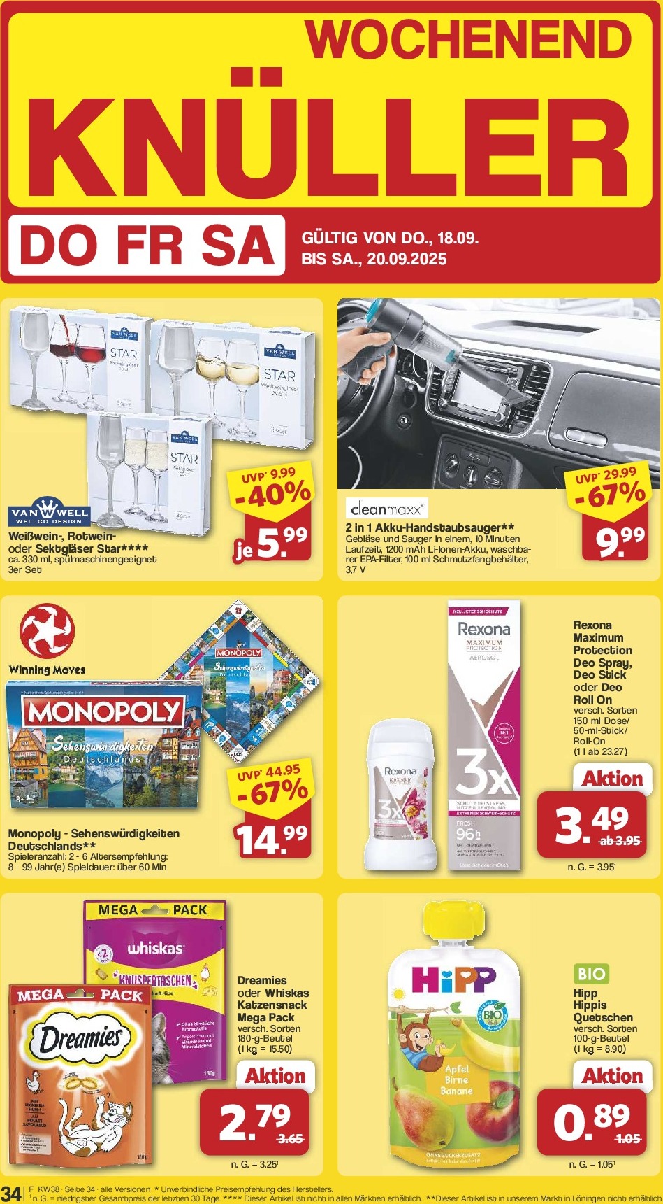 famila-nordwest - Famila Nordwest-Prospekt gültig vom 15.09. bis 20.09. - page: 38