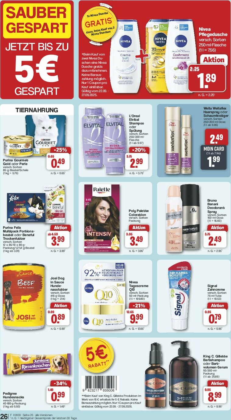 famila-nordwest - Famila Nordwest-Prospekt gültig vom 22.09. bis 27.09. - page: 30