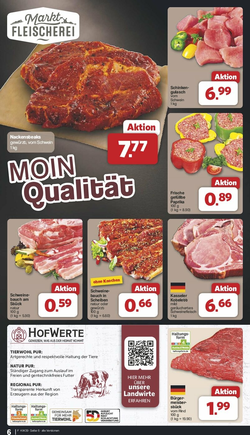 famila-nordwest - Famila Nordwest-Prospekt gültig vom 22.09. bis 27.09. - page: 6