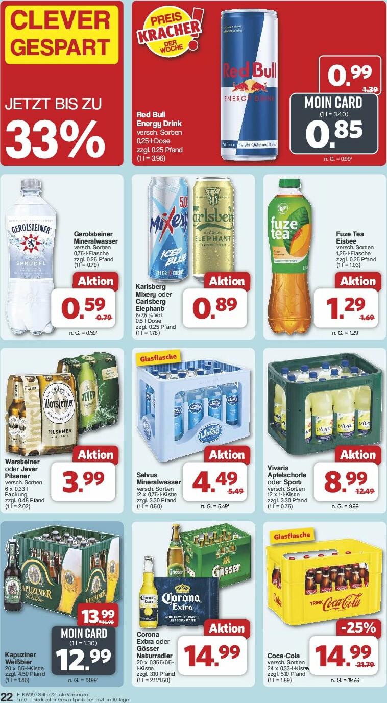 famila-nordwest - Famila Nordwest-Prospekt gültig vom 22.09. bis 27.09. - page: 25