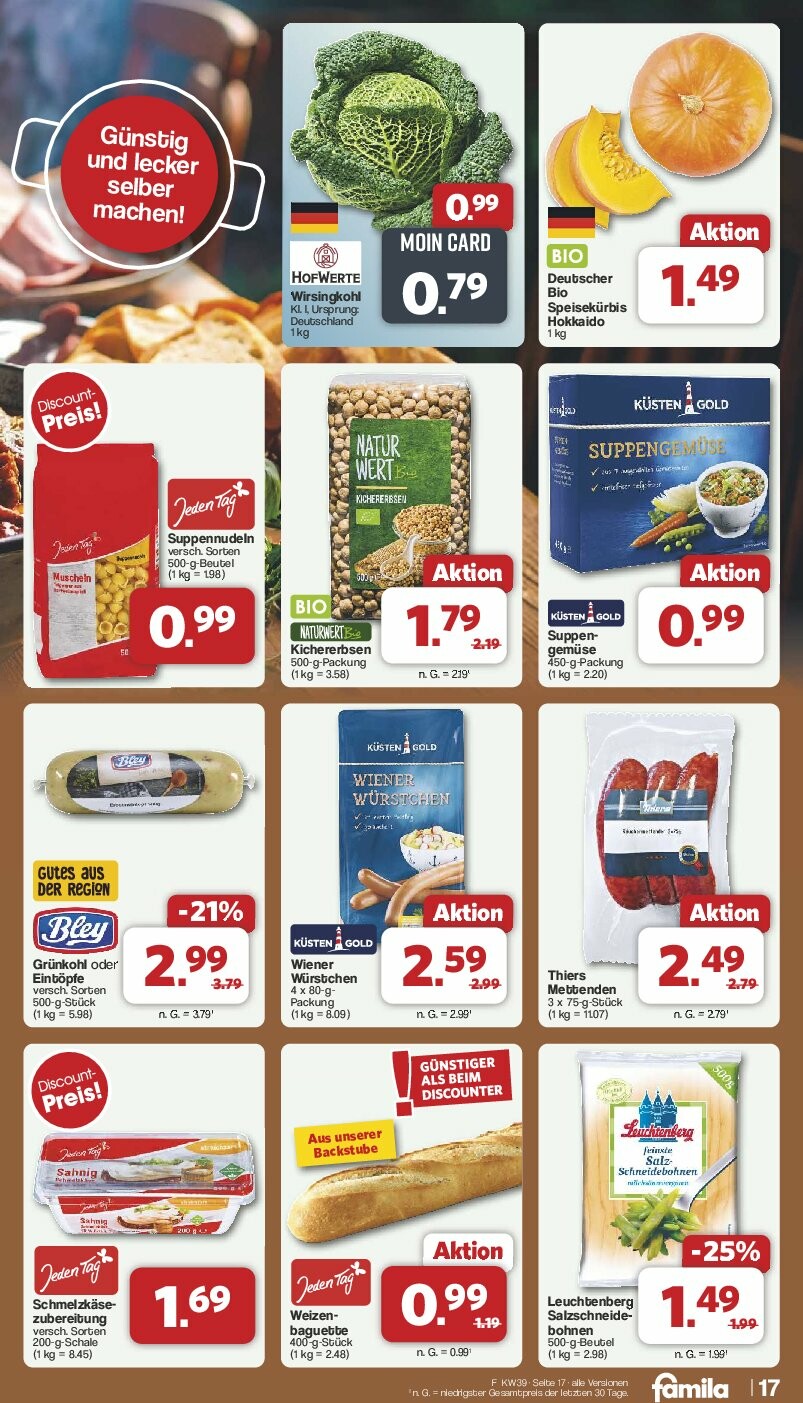 famila-nordwest - Famila Nordwest-Prospekt gültig vom 22.09. bis 27.09. - page: 18