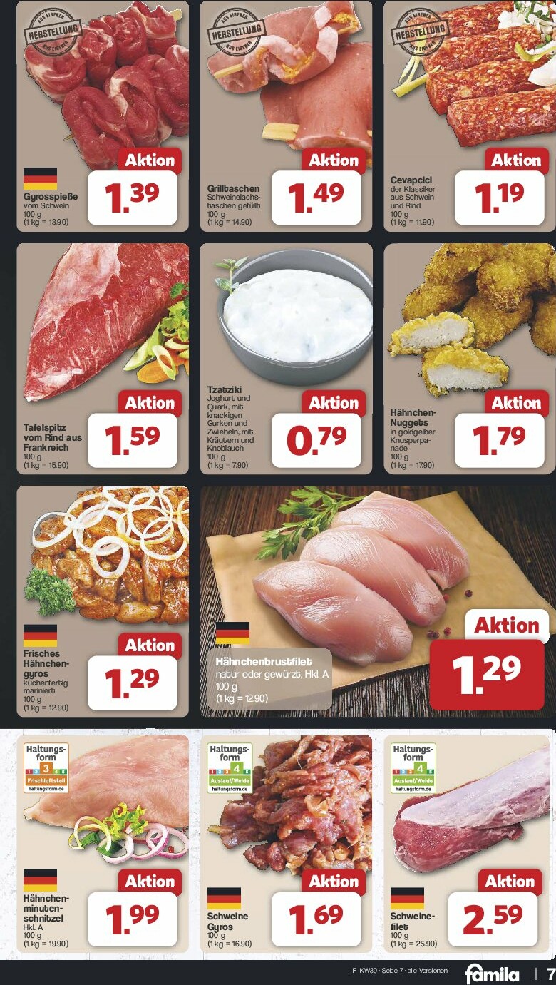 famila-nordwest - Famila Nordwest-Prospekt gültig vom 22.09. bis 27.09. - page: 7