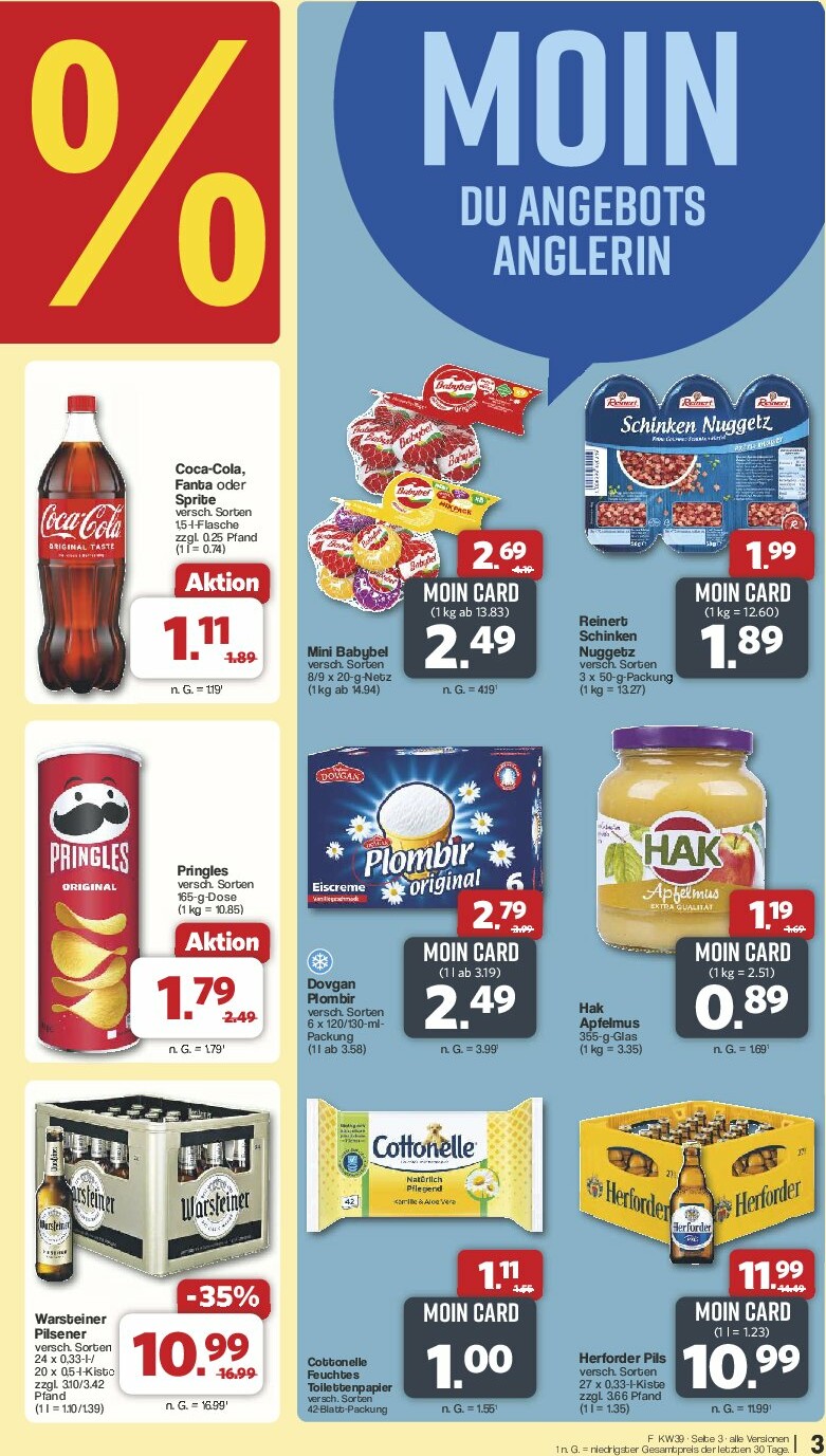 famila-nordwest - Famila Nordwest-Prospekt gültig vom 22.09. bis 27.09. - page: 3