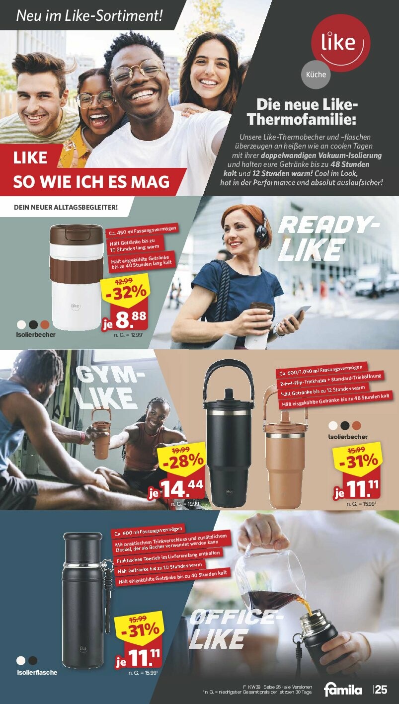 famila-nordwest - Famila Nordwest-Prospekt gültig vom 22.09. bis 27.09. - page: 29