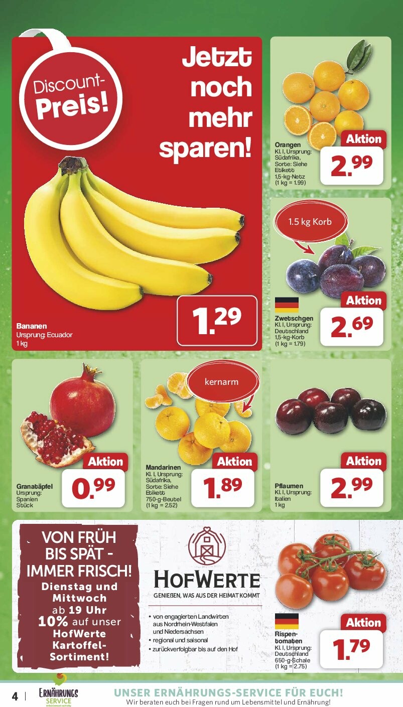 famila-nordwest - Famila Nordwest-Prospekt gültig vom 22.09. bis 27.09. - page: 4
