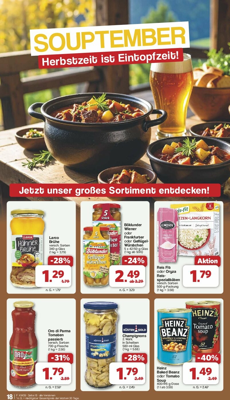 famila-nordwest - Famila Nordwest-Prospekt gültig vom 22.09. bis 27.09. - page: 20