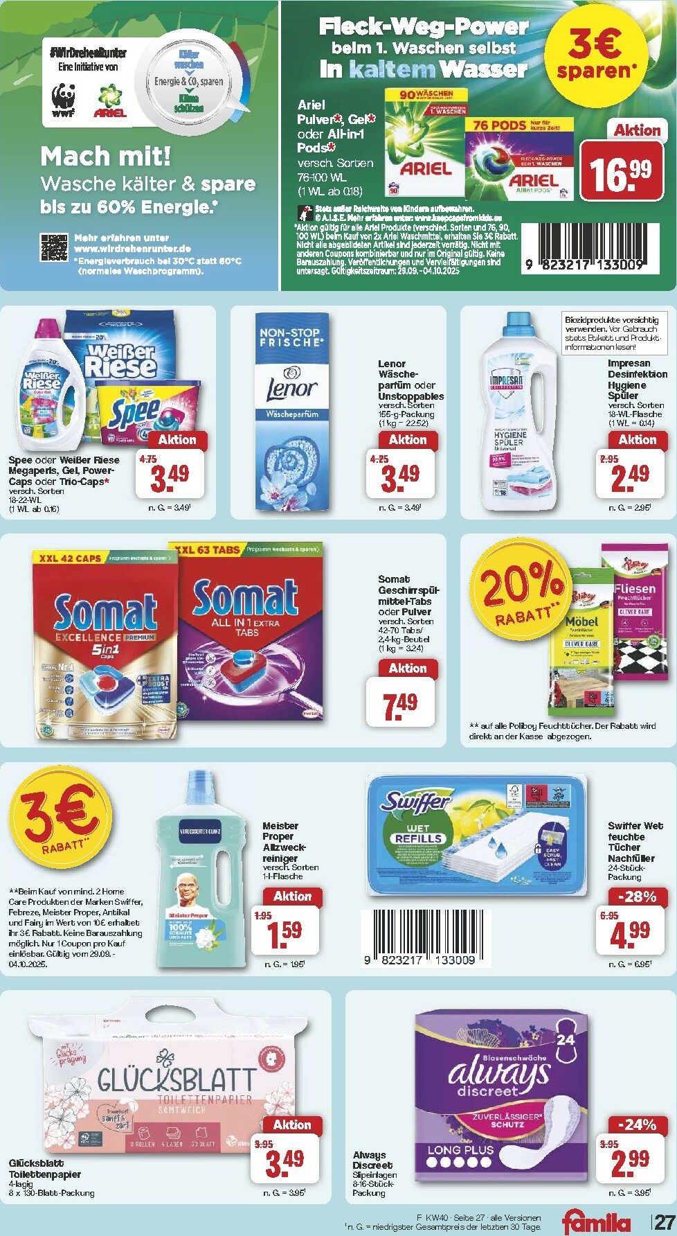 famila-nordwest - Famila Nordwest-Prospekt gültig vom 29.09. bis 04.10. - page: 32