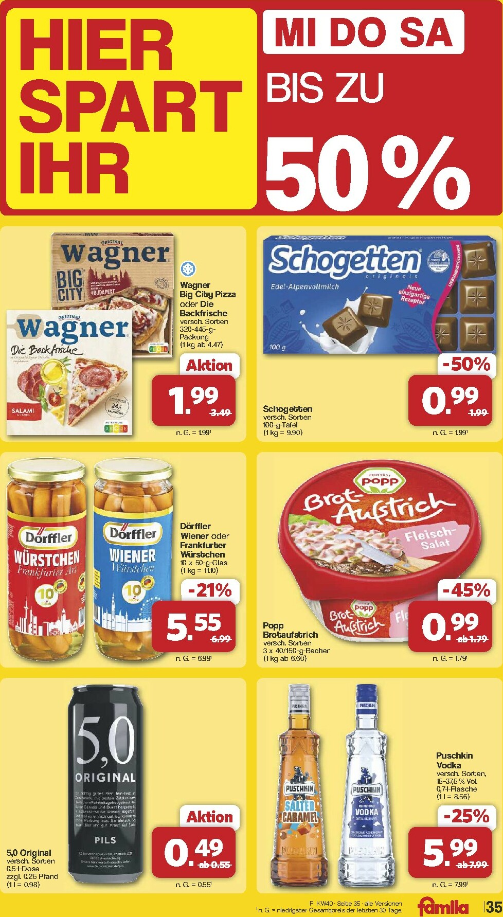 famila-nordwest - Famila Nordwest-Prospekt gültig vom 29.09. bis 04.10. - page: 42