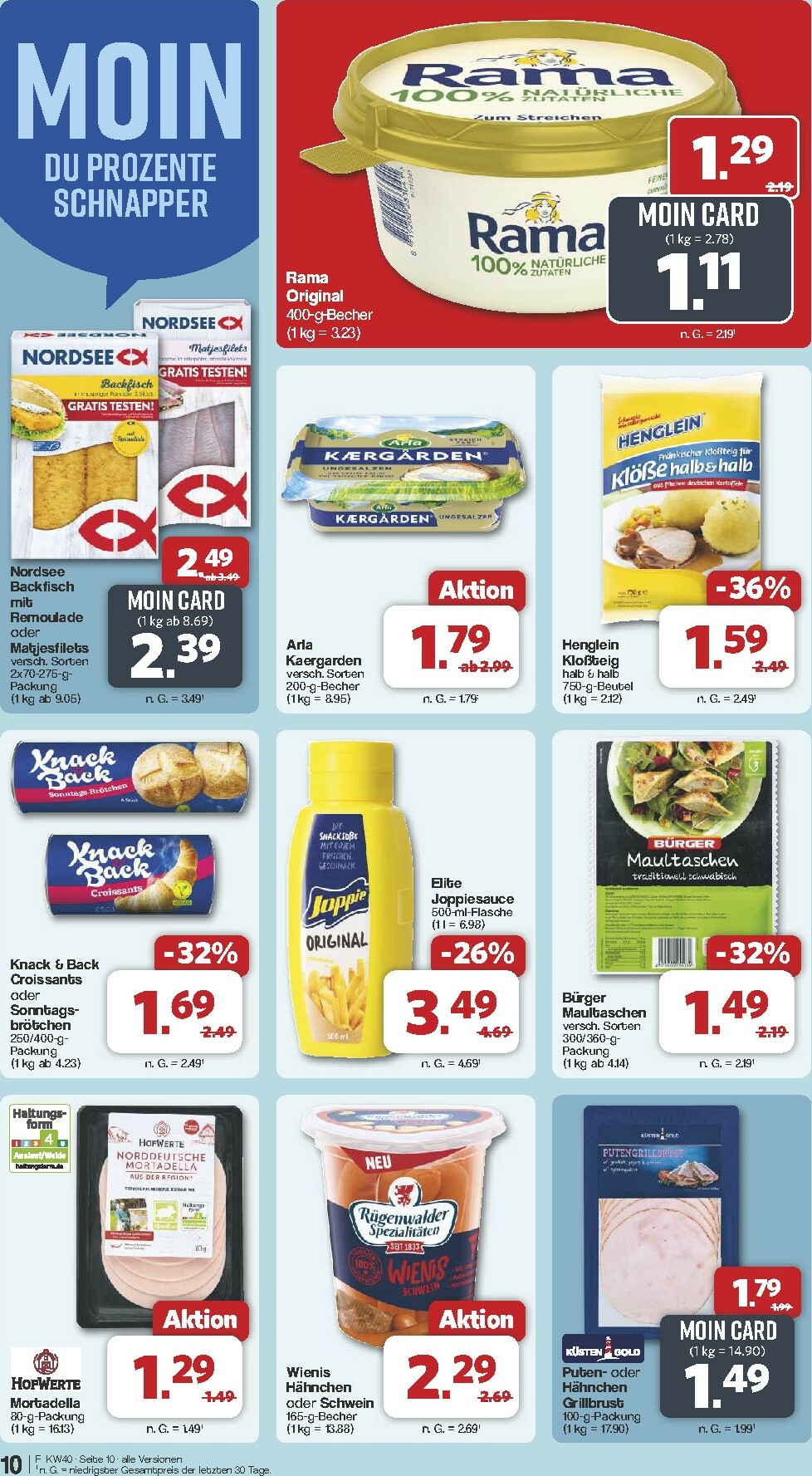 famila-nordwest - Famila Nordwest-Prospekt gültig vom 29.09. bis 04.10. - page: 10