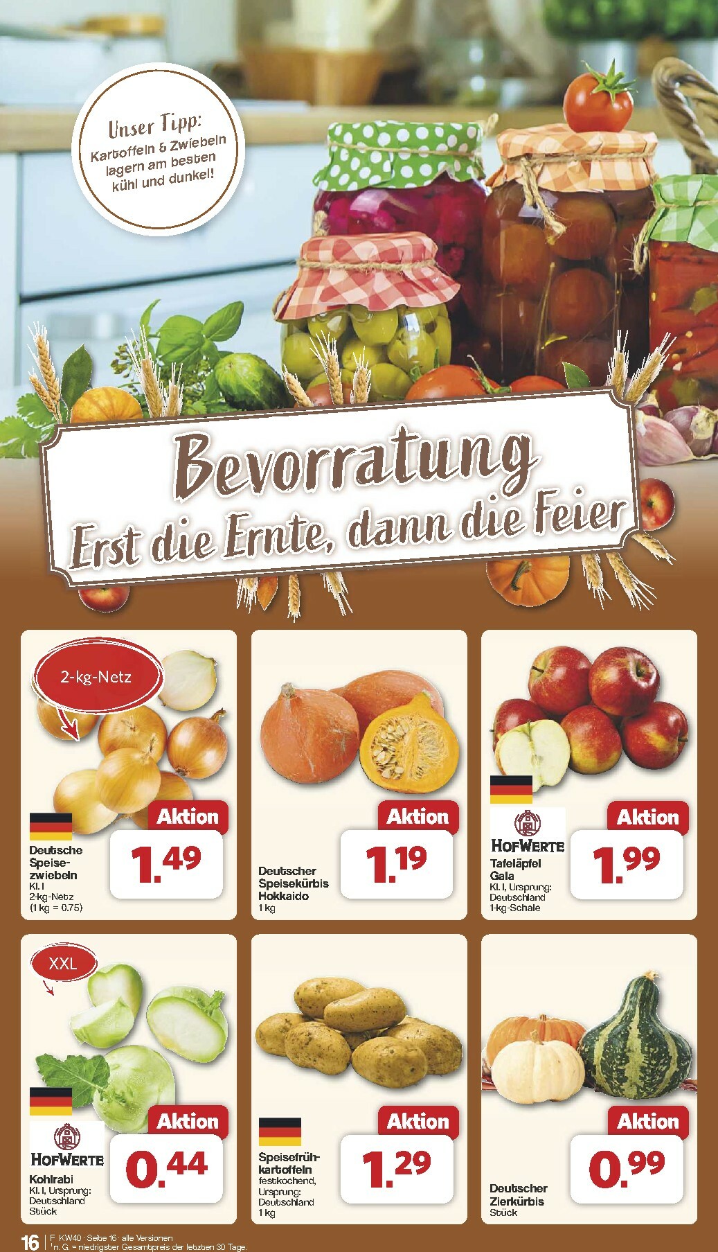 famila-nordwest - Famila Nordwest-Prospekt gültig vom 29.09. bis 04.10. - page: 16