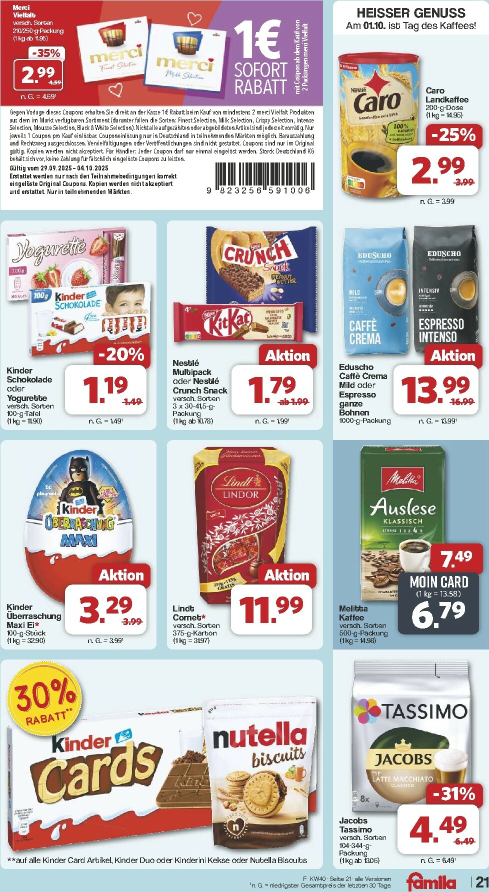 famila-nordwest - Famila Nordwest-Prospekt gültig vom 29.09. bis 04.10. - page: 23