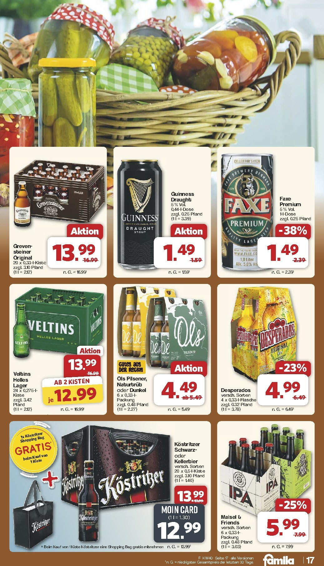 famila-nordwest - Famila Nordwest-Prospekt gültig vom 29.09. bis 04.10. - page: 17