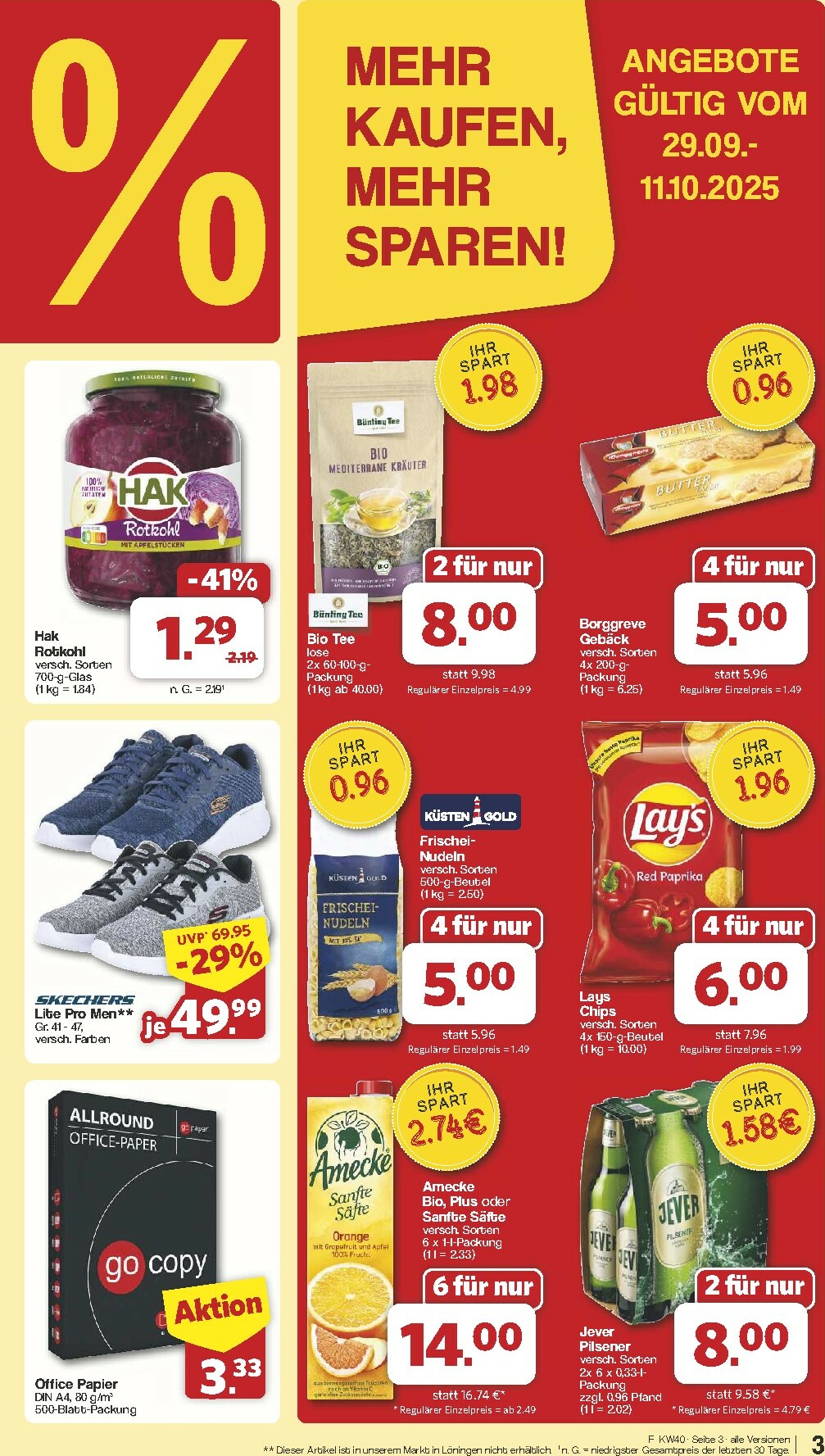 famila-nordwest - Famila Nordwest-Prospekt gültig vom 29.09. bis 04.10. - page: 3