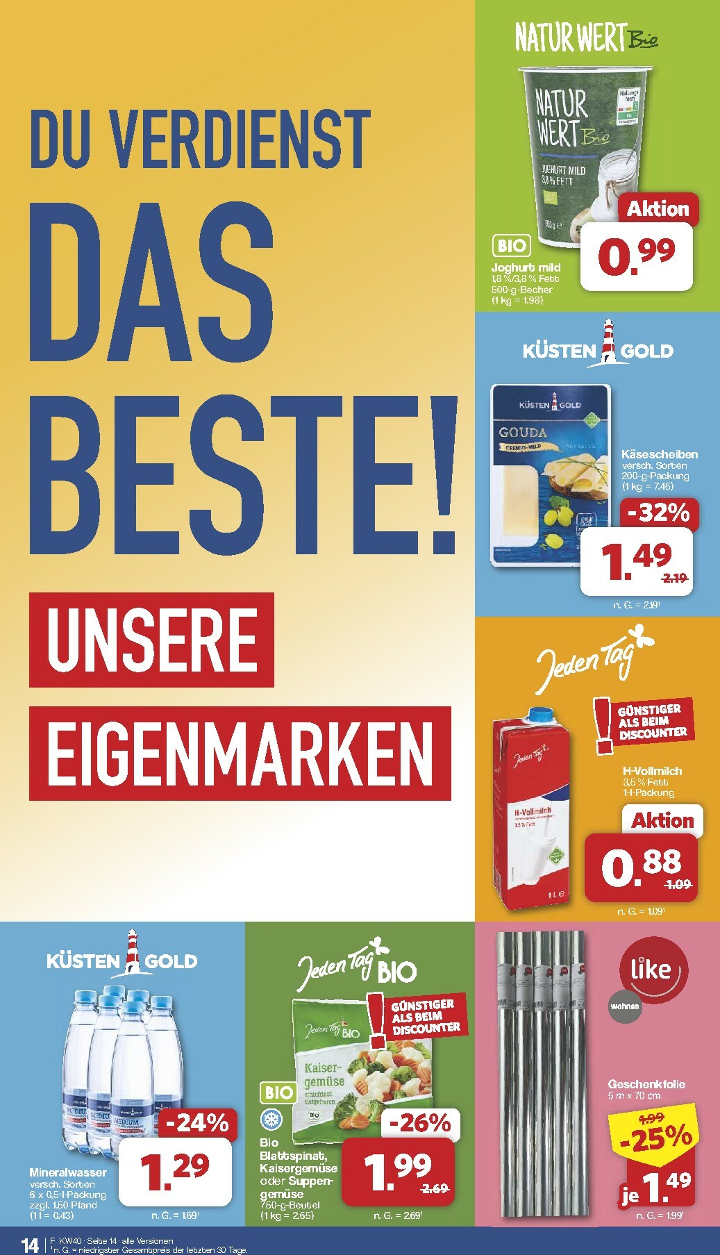 famila-nordwest - Famila Nordwest-Prospekt gültig vom 29.09. bis 04.10. - page: 14