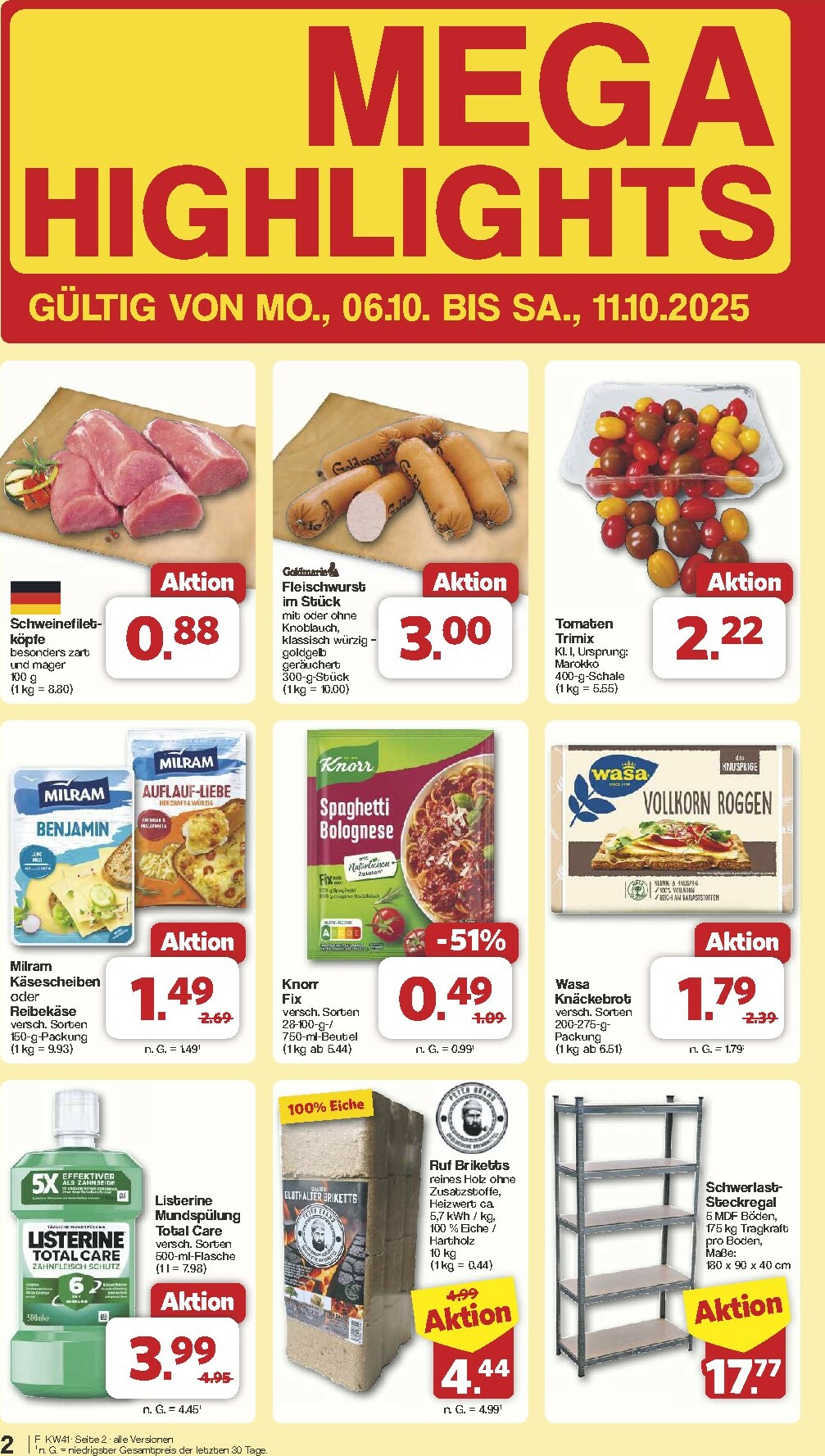 famila-nordwest - Famila Nordwest-Prospekt gültig vom 06.10. bis 11.10. - page: 2