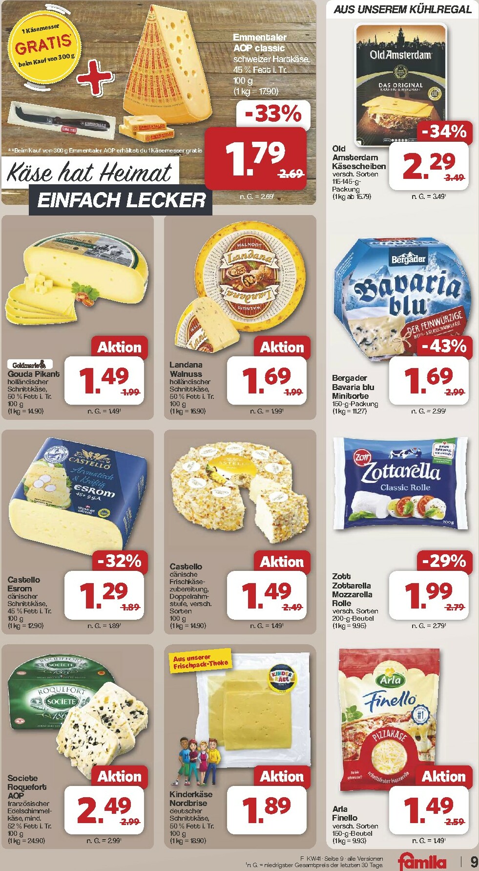 famila-nordwest - Famila Nordwest-Prospekt gültig vom 06.10. bis 11.10. - page: 9
