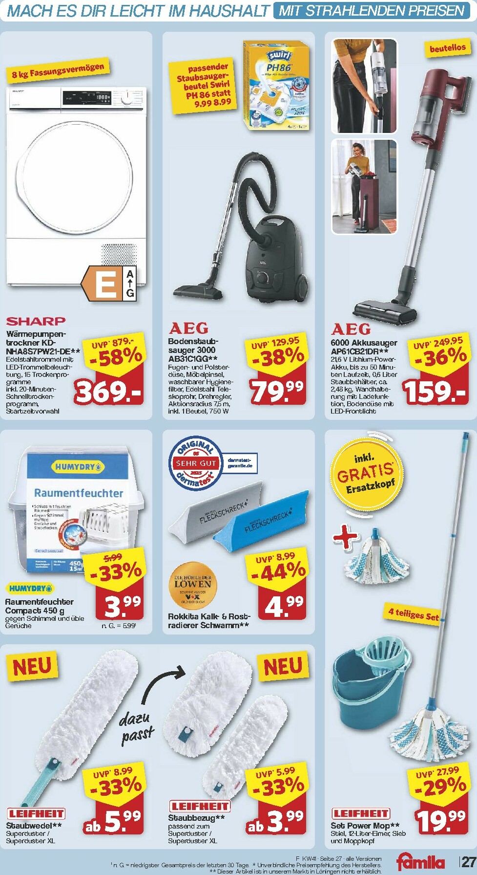famila-nordwest - Famila Nordwest-Prospekt gültig vom 06.10. bis 11.10. - page: 30