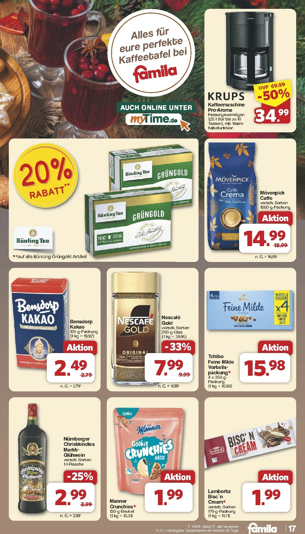 famila-nordwest - Famila Nordwest-Prospekt gültig vom 06.10. bis 11.10. - page: 17