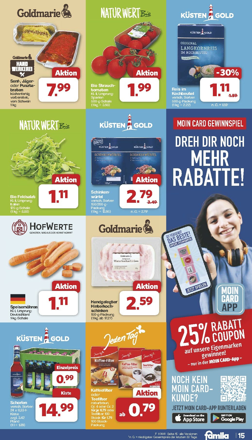 famila-nordwest - Famila Nordwest-Prospekt gültig vom 06.10. bis 11.10. - page: 15