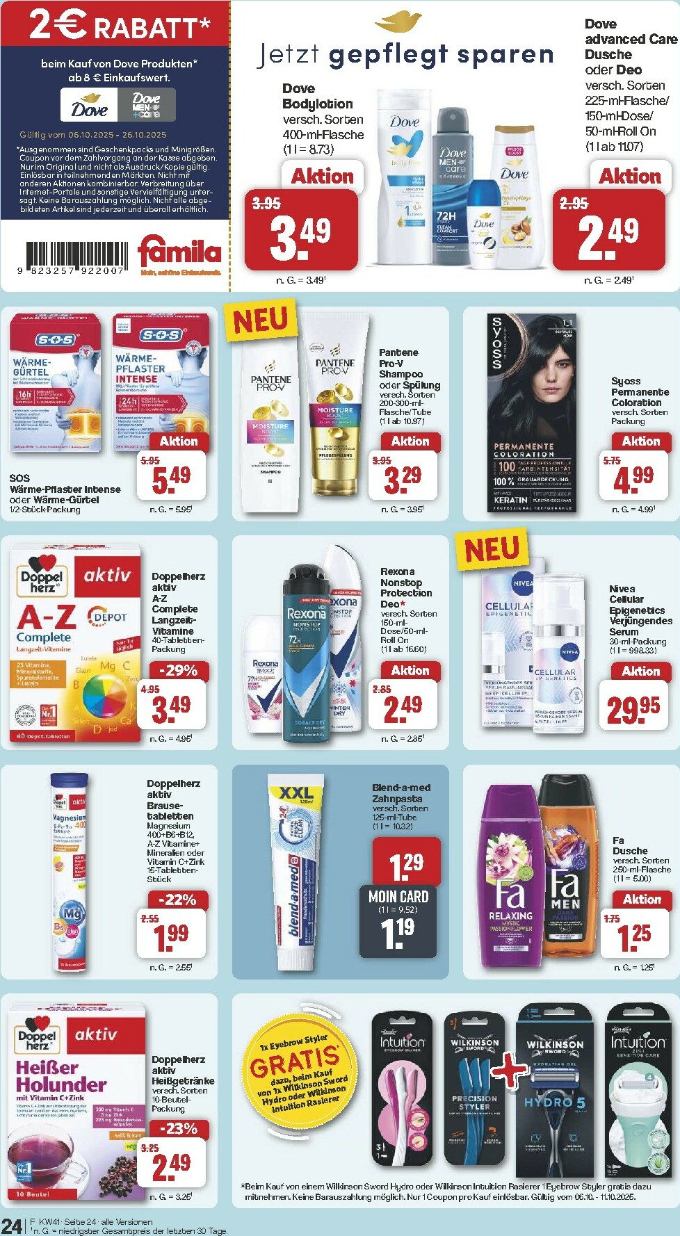 famila-nordwest - Famila Nordwest-Prospekt gültig vom 06.10. bis 11.10. - page: 26