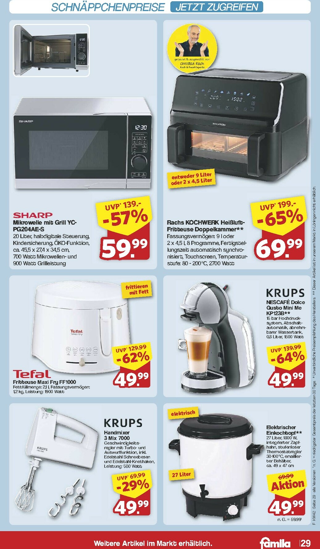 famila-nordwest - Famila Nordwest-Prospekt gültig vom 13.10. bis 18.10. - page: 34 famila-nordwest - Famila Nordwest-Prospekt gültig vom 13.10. bis 18.10. - page: 34