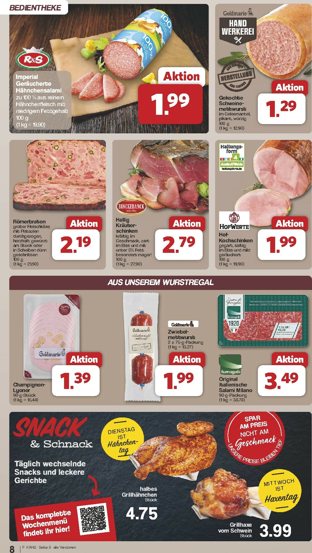 famila-nordwest - Famila Nordwest-Prospekt gültig vom 13.10. bis 18.10. - page: 8 famila-nordwest - Famila Nordwest-Prospekt gültig vom 13.10. bis 18.10. - page: 8