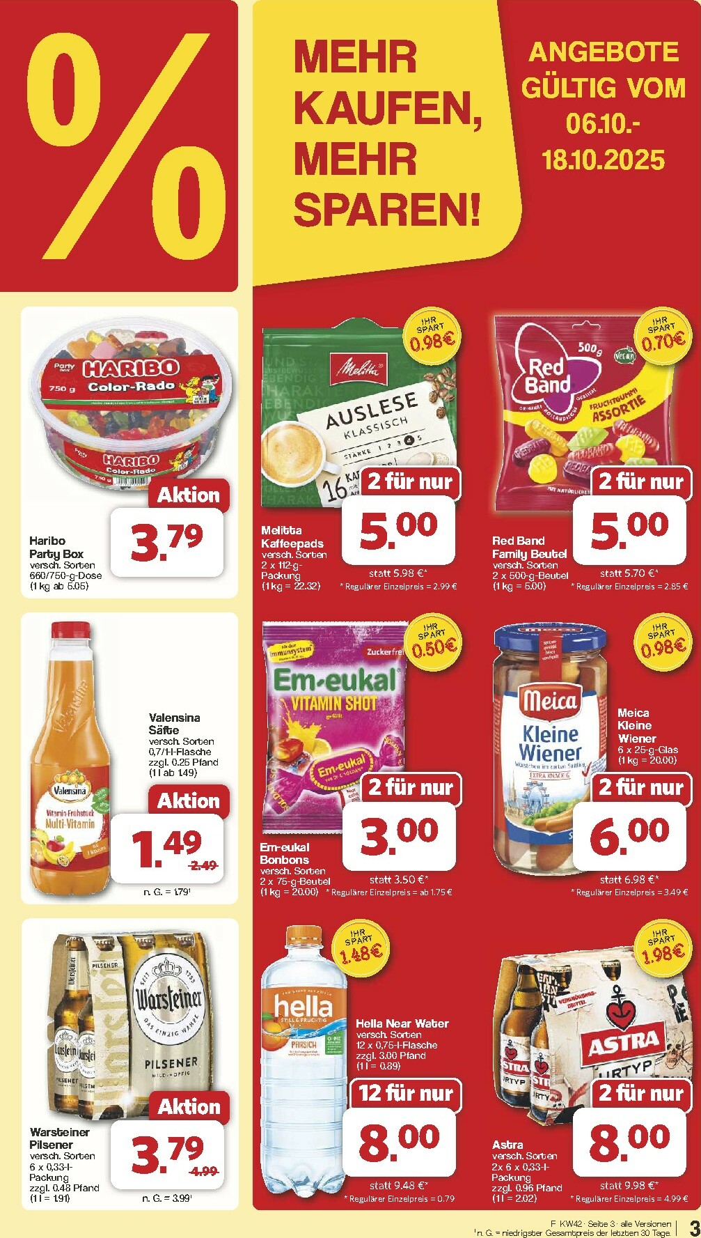 famila-nordwest - Famila Nordwest-Prospekt gültig vom 13.10. bis 18.10. - page: 3 famila-nordwest - Famila Nordwest-Prospekt gültig vom 13.10. bis 18.10. - page: 3