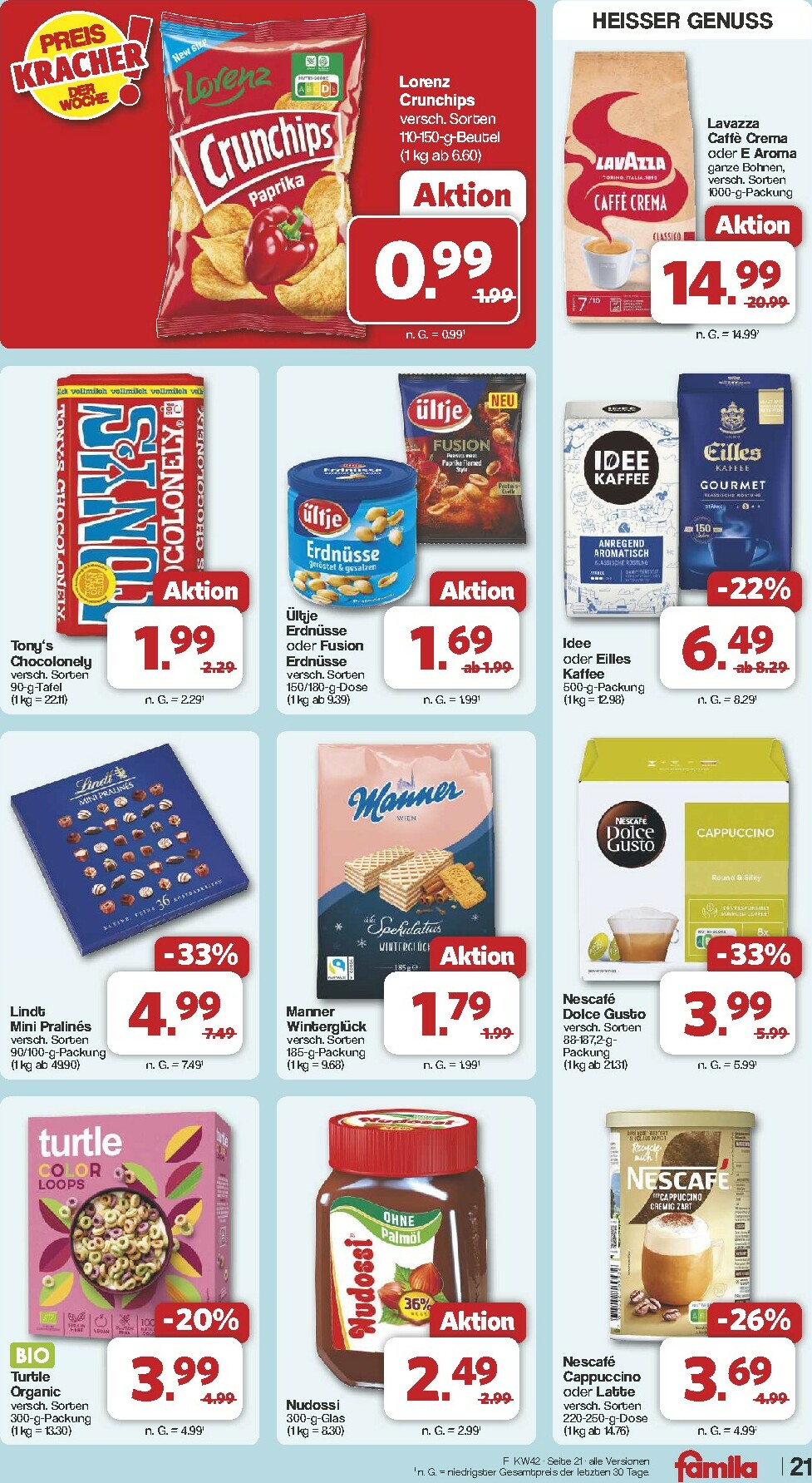 famila-nordwest - Famila Nordwest-Prospekt gültig vom 13.10. bis 18.10. - page: 24 famila-nordwest - Famila Nordwest-Prospekt gültig vom 13.10. bis 18.10. - page: 24
