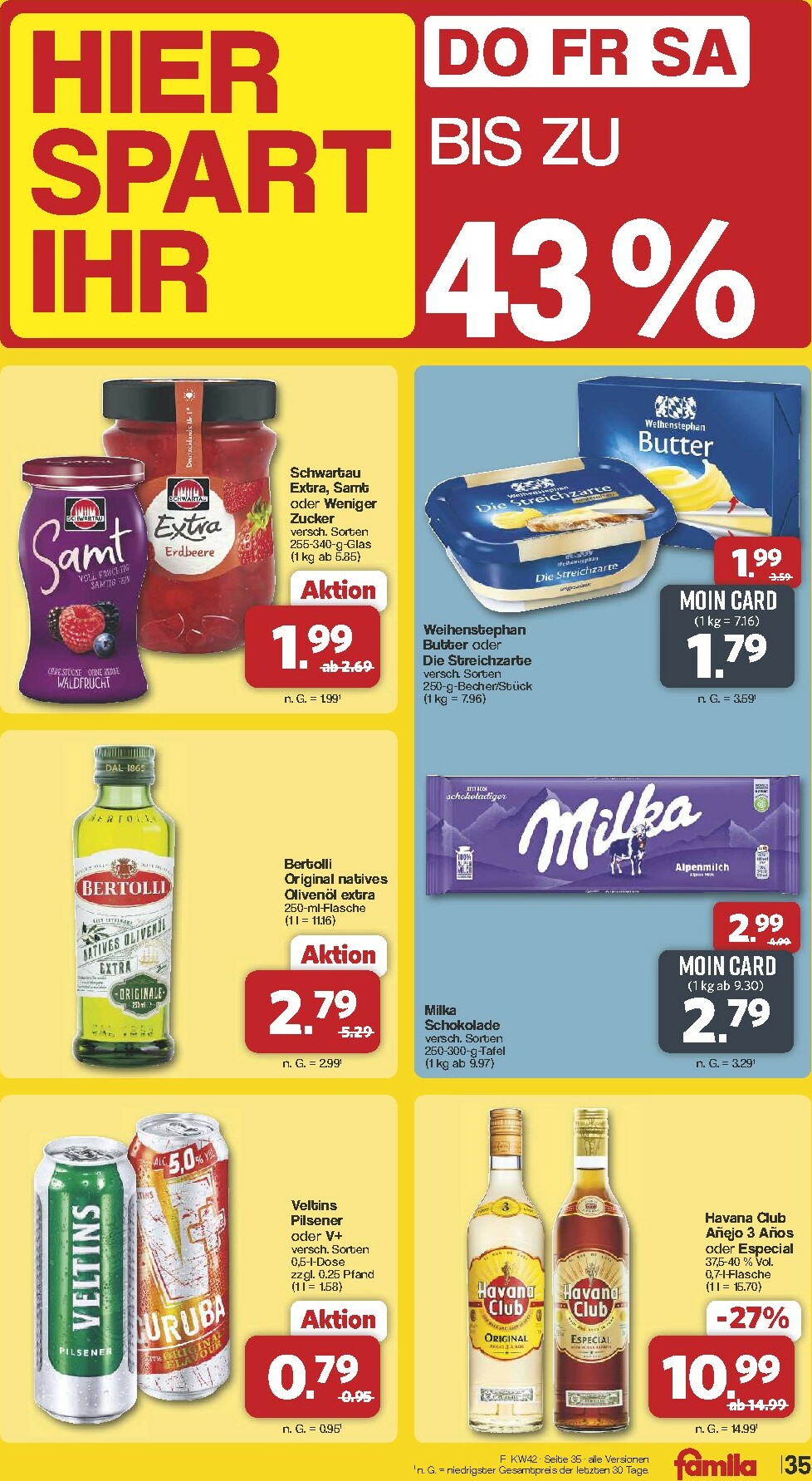 famila-nordwest - Famila Nordwest-Prospekt gültig vom 13.10. bis 18.10. - page: 40 famila-nordwest - Famila Nordwest-Prospekt gültig vom 13.10. bis 18.10. - page: 40