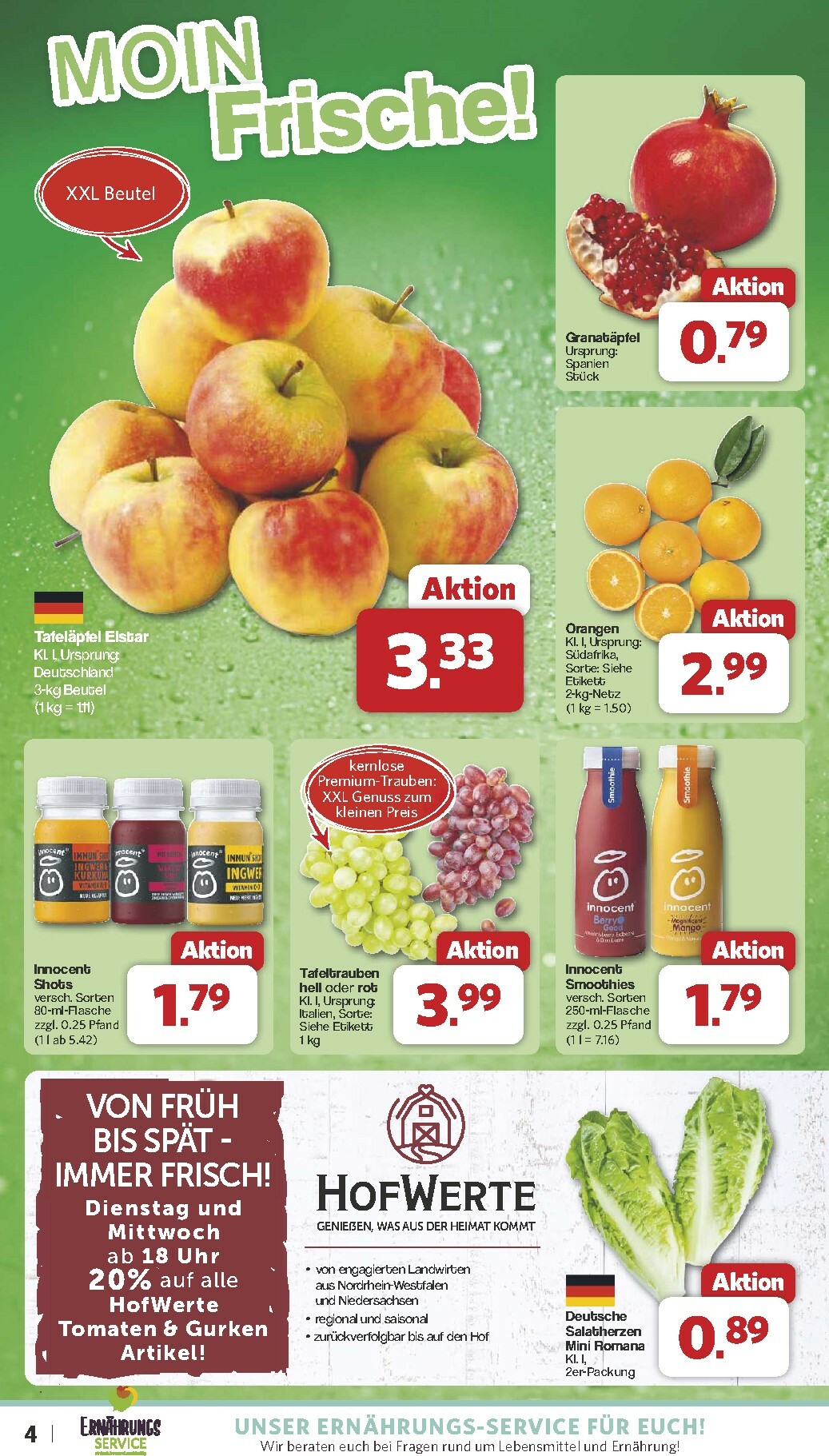 famila-nordwest - Famila Nordwest-Prospekt gültig vom 13.10. bis 18.10. - page: 4 famila-nordwest - Famila Nordwest-Prospekt gültig vom 13.10. bis 18.10. - page: 4