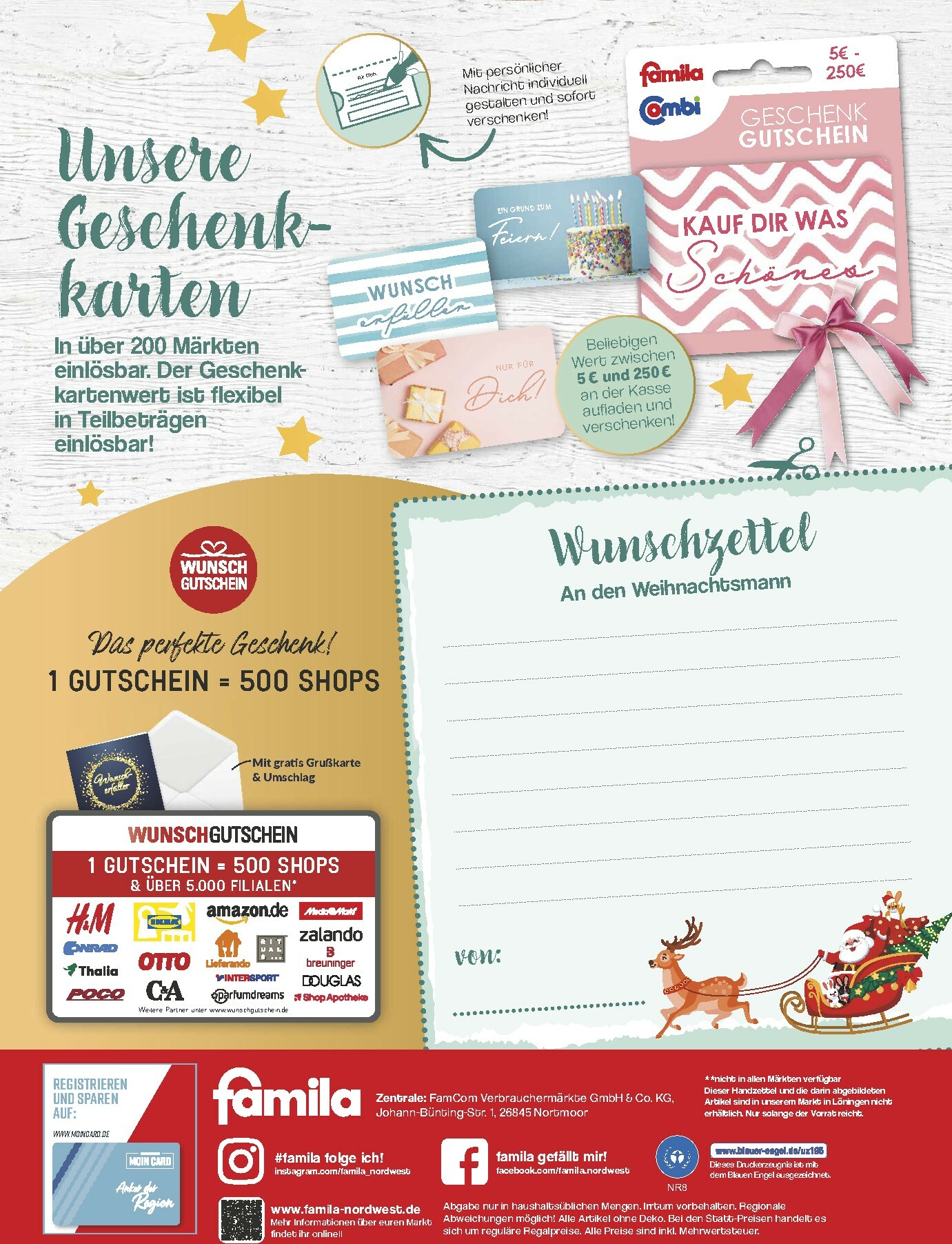 famila-nordwest - Famila Nordwest - Schönste Zeit-Prospekt gültig vom 13.10. bis 31.12. - page: 44 famila-nordwest - Famila Nordwest - Schönste Zeit-Prospekt gültig vom 13.10. bis 31.12. - page: 44