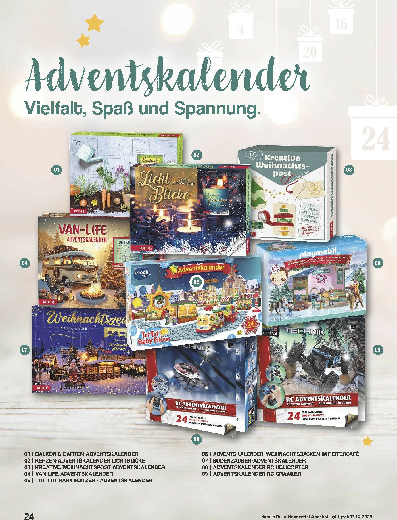 famila-nordwest - Famila Nordwest - Schönste Zeit-Prospekt gültig vom 13.10. bis 31.12. - page: 24 famila-nordwest - Famila Nordwest - Schönste Zeit-Prospekt gültig vom 13.10. bis 31.12. - page: 24