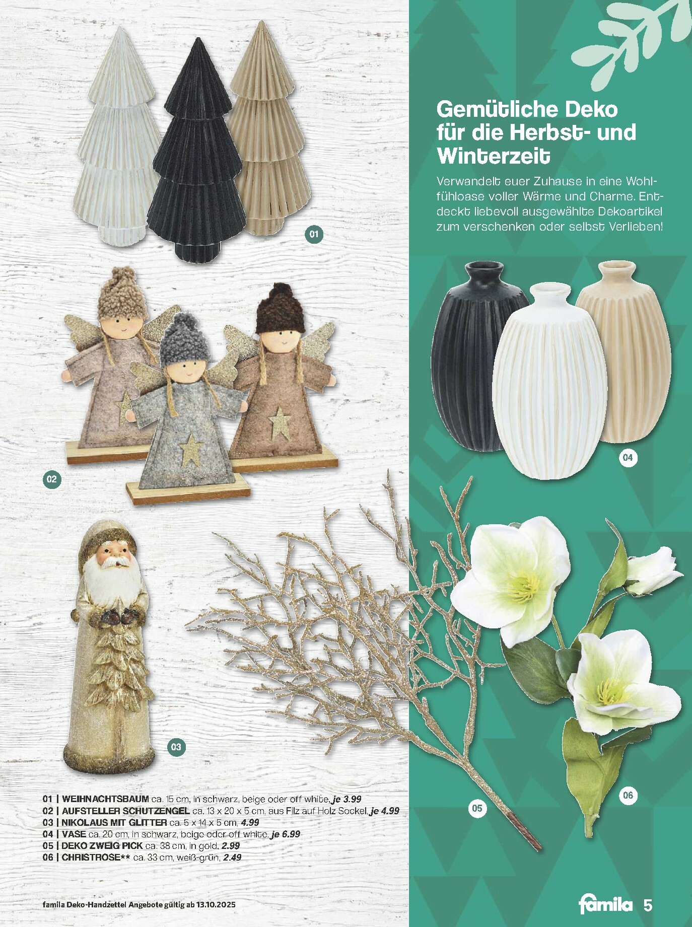 famila-nordwest - Famila Nordwest - Schönste Zeit-Prospekt gültig vom 13.10. bis 31.12. - page: 5 famila-nordwest - Famila Nordwest - Schönste Zeit-Prospekt gültig vom 13.10. bis 31.12. - page: 5