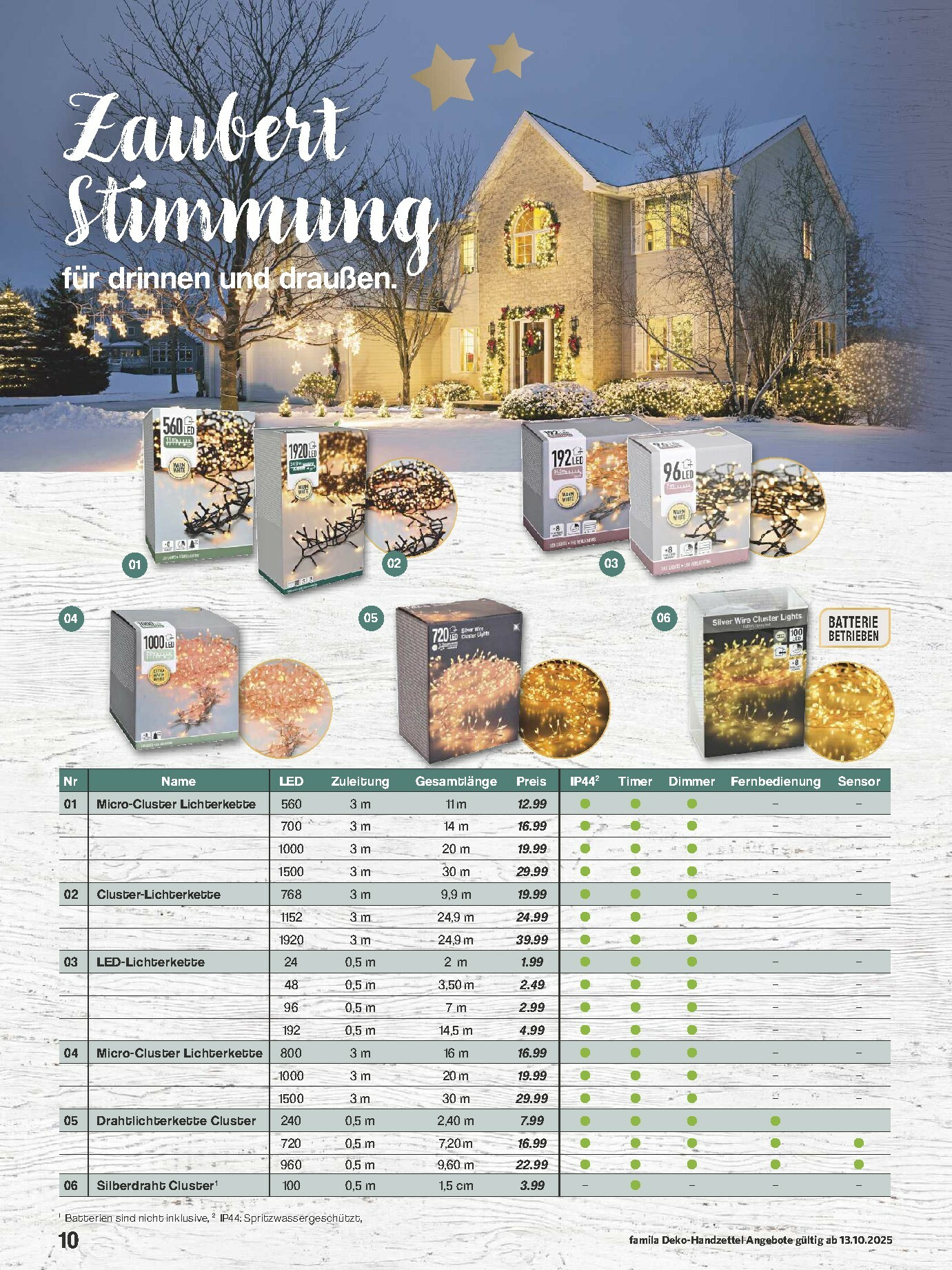 famila-nordwest - Famila Nordwest - Schönste Zeit-Prospekt gültig vom 13.10. bis 31.12. - page: 10 famila-nordwest - Famila Nordwest - Schönste Zeit-Prospekt gültig vom 13.10. bis 31.12. - page: 10