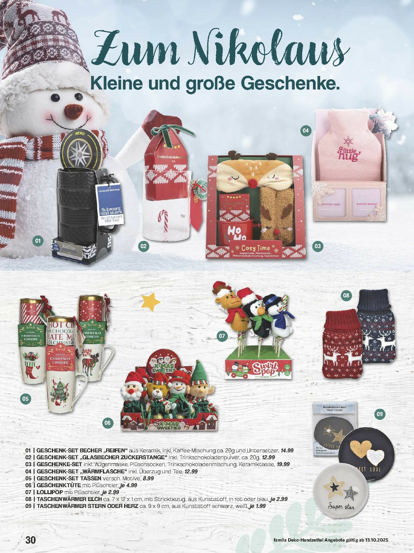 famila-nordwest - Famila Nordwest - Schönste Zeit-Prospekt gültig vom 13.10. bis 31.12. - page: 30 famila-nordwest - Famila Nordwest - Schönste Zeit-Prospekt gültig vom 13.10. bis 31.12. - page: 30