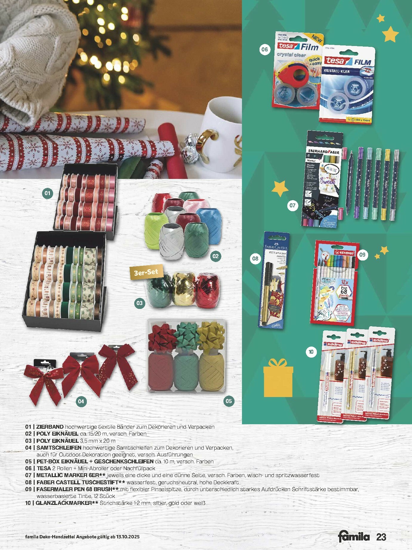 famila-nordwest - Famila Nordwest - Schönste Zeit-Prospekt gültig vom 13.10. bis 31.12. - page: 23 famila-nordwest - Famila Nordwest - Schönste Zeit-Prospekt gültig vom 13.10. bis 31.12. - page: 23