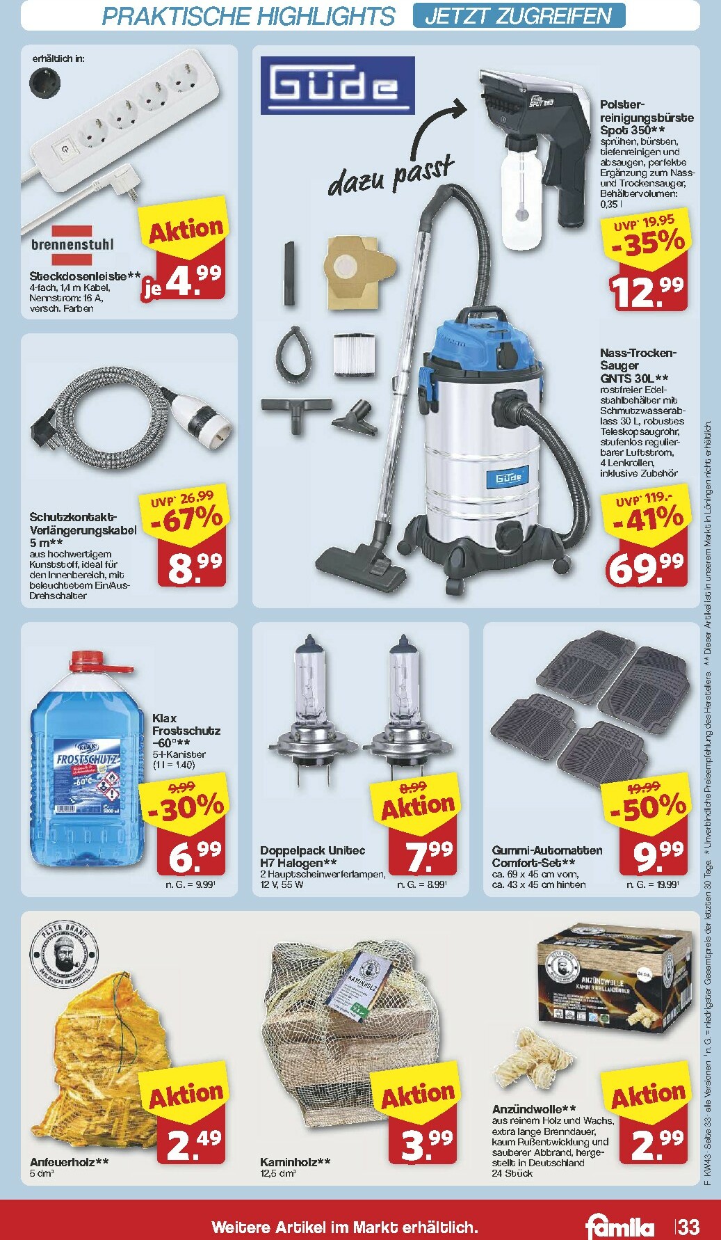 famila-nordwest - Famila Nordwest-Prospekt gültig vom 20.10. bis 25.10. - page: 38 famila-nordwest - Famila Nordwest-Prospekt gültig vom 20.10. bis 25.10. - page: 38