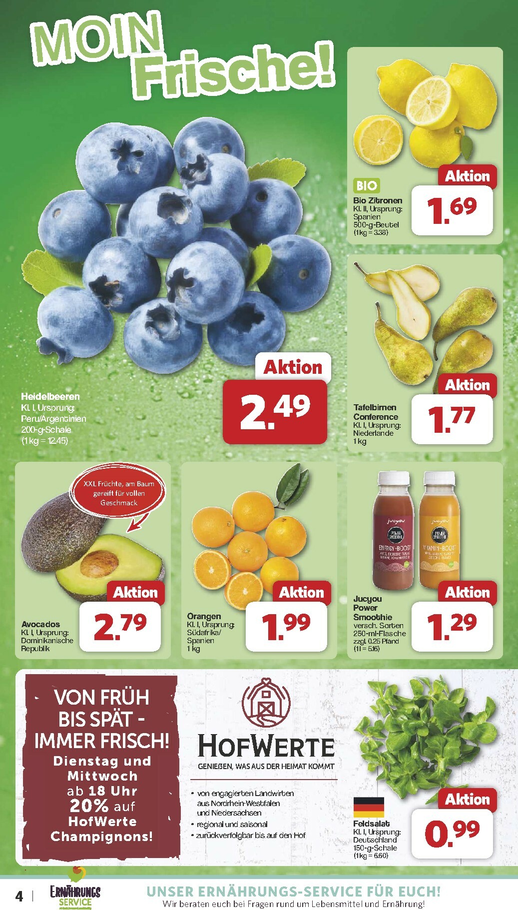 famila-nordwest - Famila Nordwest-Prospekt gültig vom 20.10. bis 25.10. - page: 4 famila-nordwest - Famila Nordwest-Prospekt gültig vom 20.10. bis 25.10. - page: 4