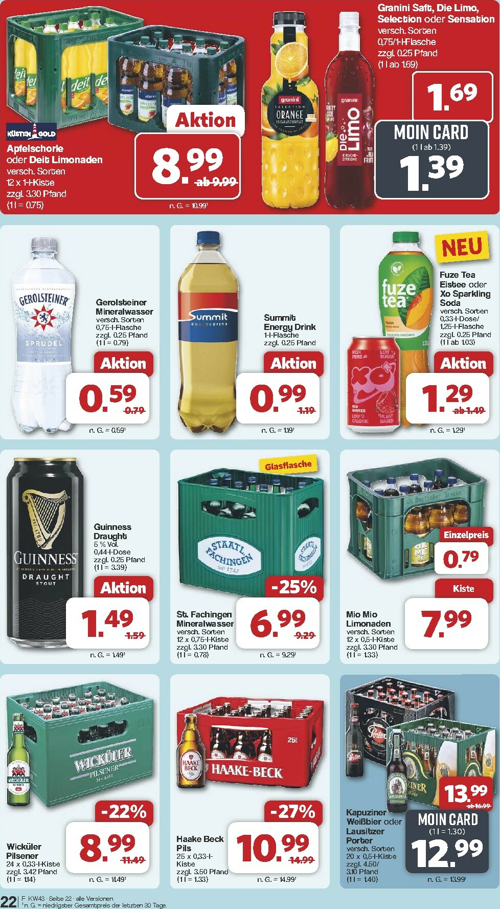 famila-nordwest - Famila Nordwest-Prospekt gültig vom 20.10. bis 25.10. - page: 25 famila-nordwest - Famila Nordwest-Prospekt gültig vom 20.10. bis 25.10. - page: 25