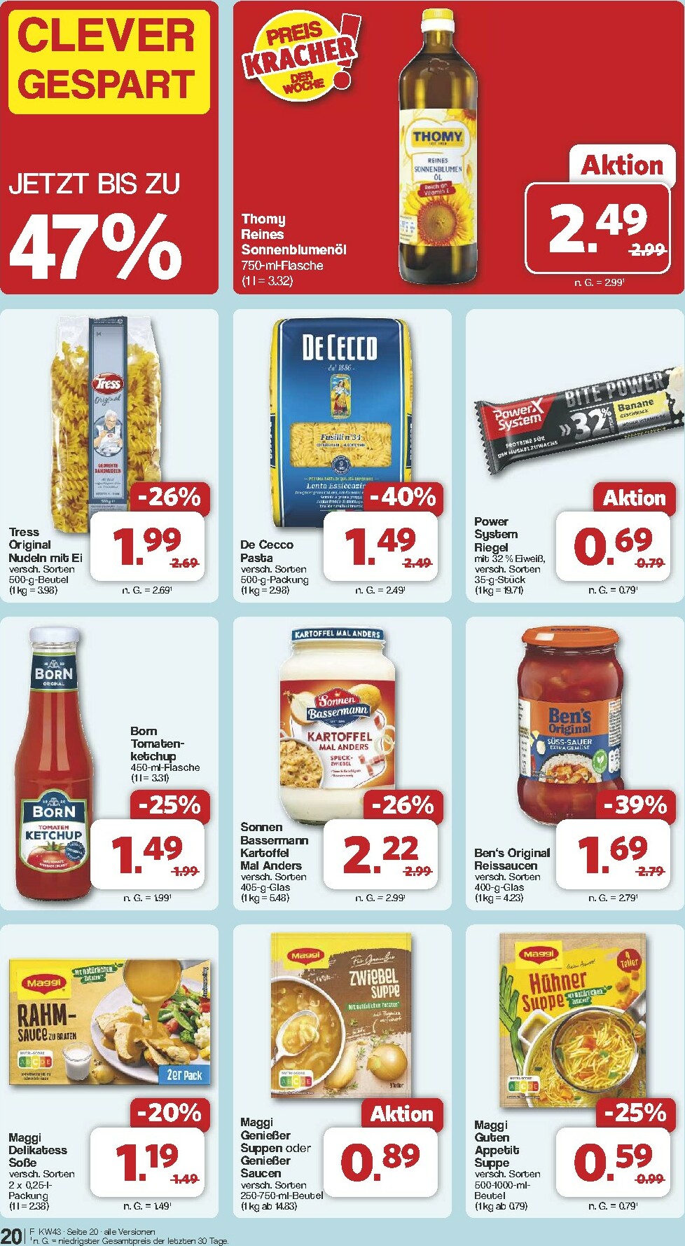 famila-nordwest - Famila Nordwest-Prospekt gültig vom 20.10. bis 25.10. - page: 23 famila-nordwest - Famila Nordwest-Prospekt gültig vom 20.10. bis 25.10. - page: 23