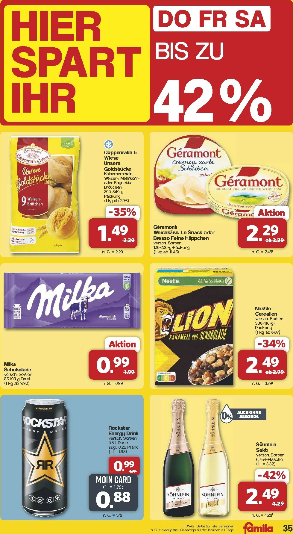 famila-nordwest - Famila Nordwest-Prospekt gültig vom 20.10. bis 25.10. - page: 40 famila-nordwest - Famila Nordwest-Prospekt gültig vom 20.10. bis 25.10. - page: 40